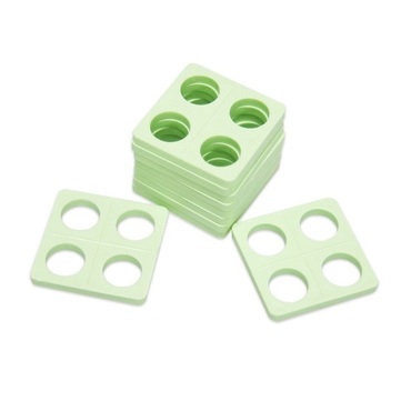 Нумирошка. Набор из 10 пластиковых форм - «Четверки» по методике Нумикон - «globural.ru» - Архангельск