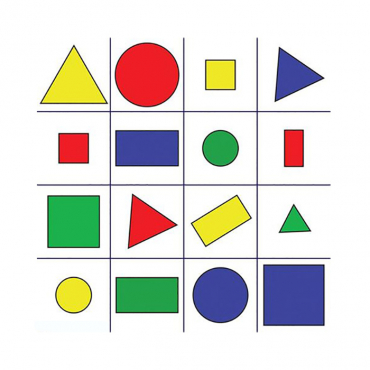 Тематическое поле-маршрутизатор  для мини-робота «Цвета и формы» - «globural.ru» - Архангельск