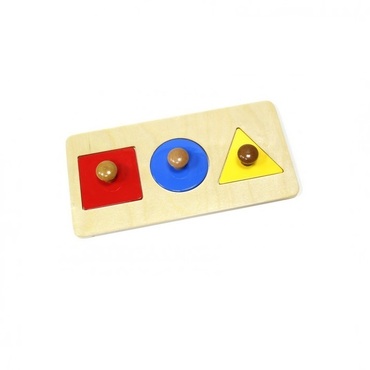Геометрические пазлы: квадрат, круг, треугольник на подставке - «globural.ru» - Архангельск
