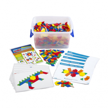 Мозаика "Геометрические фигуры". Набор для класса - «globural.ru» - Архангельск