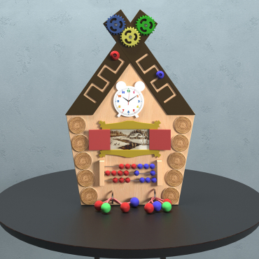 Бизиборд "Сказочный теремок" - «globural.ru» - Архангельск