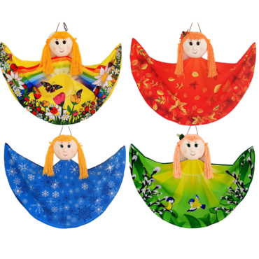 Набор кукол платковых "Времена года" 4 штуки - «globural.ru» - Архангельск