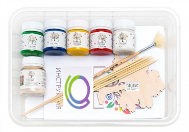 Набор ЭБРУ Start 5 цветов - «globural.ru» - Архангельск