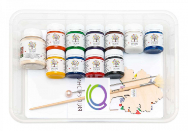 Набор ЭБРУ Master 10 цветов - «globural.ru» - Архангельск