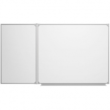 Доска магнитно-маркерная настенная двухэлементная белая полимерная - «globural.ru» - Архангельск