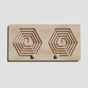 Такт-панель "Пятиугольный лабиринт №6" - «globural.ru» - Архангельск