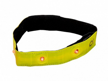 Световозвращающий светодиодный браслет на текстильной застежке - «globural.ru» - Архангельск