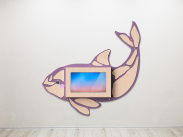 «Косатка» - Декоративная сенсорная панель 32" - «globural.ru» - Архангельск