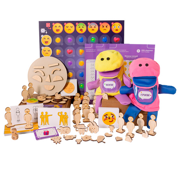 Комплект игр для развития эмоционально-волевой сферы "Эмоциональный интеллект" с ПО  - «globural.ru» - Архангельск