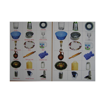 Английское лото "Посуда" - «globural.ru» - Архангельск