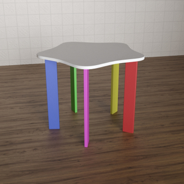 Детский стол «Радужное облачко» - «globural.ru» - Архангельск