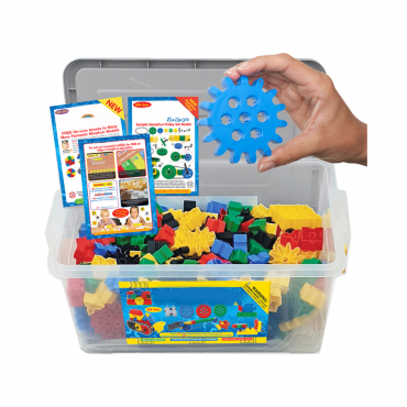 Конструктор "Шестеренки, шкивы" 400 деталей - «globural.ru» - Архангельск