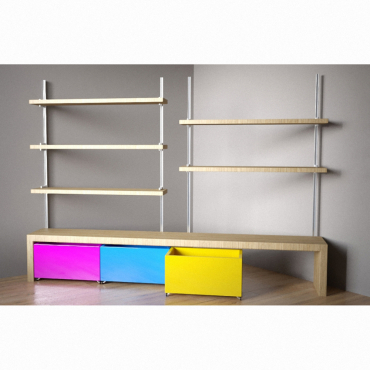 Стеллаж «Яркие дни» - «globural.ru» - Архангельск