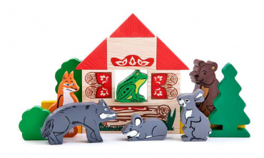 Комплект игрушек для сказкотерапии "Теремок" - «globural.ru» - Архангельск