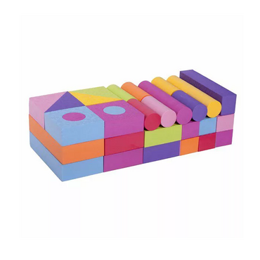 Конструктор мягкий 50 блоков (вариант 2) - «globural.ru» - Архангельск