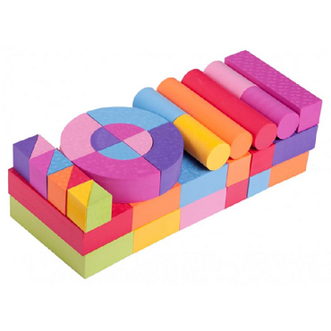 Конструктор мягкий 50 блоков (вариант 1) - «globural.ru» - Архангельск