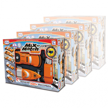 Магнитный конструктор Транспорт "Смешай и собери". Серия Гонка  Комплект на группу - «globural.ru» - Архангельск