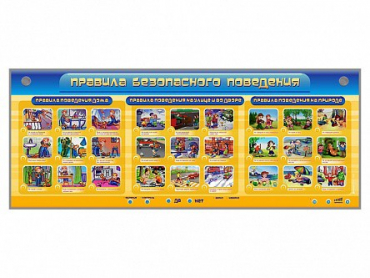 Интерактивный электрифицированный модуль "Правила безопасного поведения" - «globural.ru» - Архангельск
