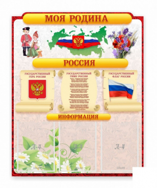 Стенд "Наша родина Россия" - «globural.ru» - Архангельск