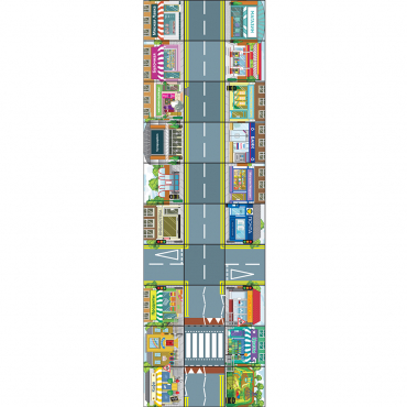 Тематическое поле-маршрутизатор «Улица» для мини-робота Bee-Bot - «globural.ru» - Архангельск