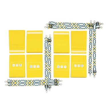 Комплект из 8 Коммуникативных книг с карточками PECS/ПЭКС (Большие, цвет желтый) - «globural.ru» - Архангельск