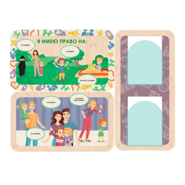 Информационный стенд «Права ребёнка» 100.5 х 74 см - «globural.ru» - Архангельск