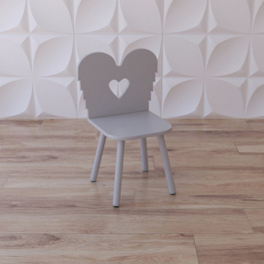Стул «Ангельское сердечко» белый - «globural.ru» - Архангельск