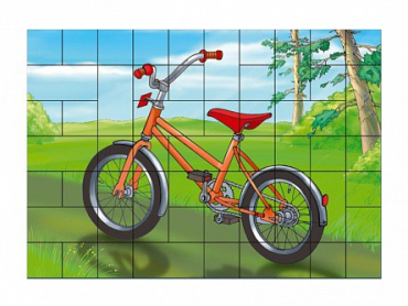 Магниты-пазлы "Велосипед" - «globural.ru» - Архангельск