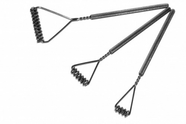 Комплект массажных логопедических зондов "Ежиная семья" на толстых ручках с накаткой - «globural.ru» - Архангельск