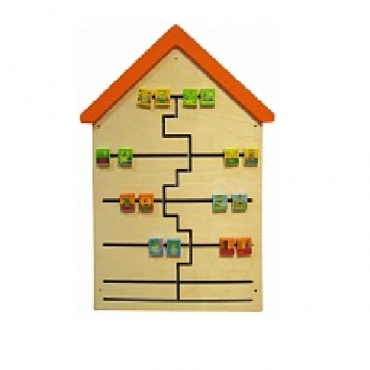 Дидактическая панель "Домик мечты" - «globural.ru» - Архангельск