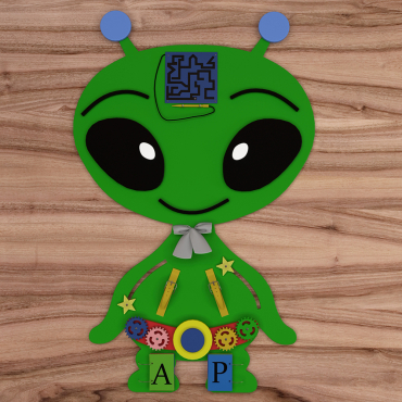 Бизиборд "Разумный пришелец" - «globural.ru» - Архангельск