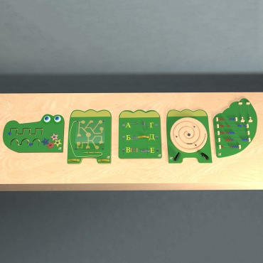 Бизиборд "Крокодил Гена" - «globural.ru» - Архангельск