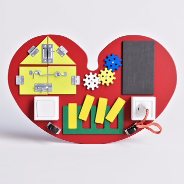 Бизиборд "Любящее сердце" - «globural.ru» - Архангельск