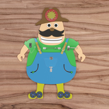 Бизиборд "Умелый садовник" - «globural.ru» - Архангельск