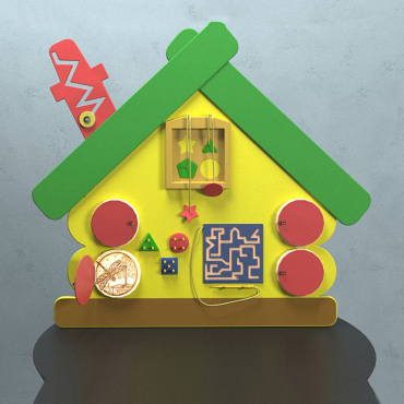 Бизиборд "Волшебный теремок" - «globural.ru» - Архангельск