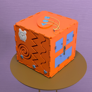 Бизикуб "Розовая мечта" - «globural.ru» - Архангельск