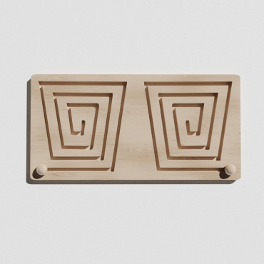 Такт-панель "Лабиринт-трапеция №5" - «globural.ru» - Архангельск