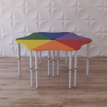 Стол растущий на регулируемых ножках «Лети лепесток» - «globural.ru» - Архангельск