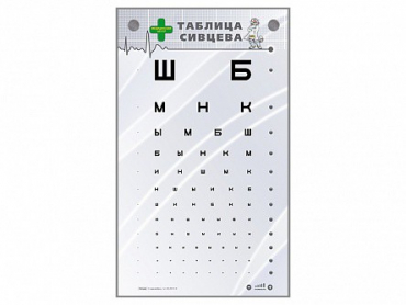 Интерактивный стенд "Таблица Сивцева" - «globural.ru» - Архангельск