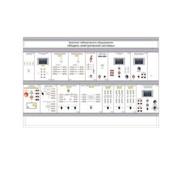 Комплект лабораторного оборудования «Модель электрической системы» - «globural.ru» - Архангельск