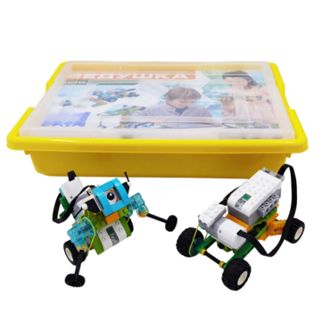 Набор для занятий робототехникой Ведушка с пластиковым боксом для хранения деталей - «globural.ru» - Архангельск