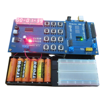 Набор для быстрого прототипирования электронных устройств на основе микроконтроллерной платформы "Макрошилд MS1-16 KV" - «globural.ru» - Архангельск