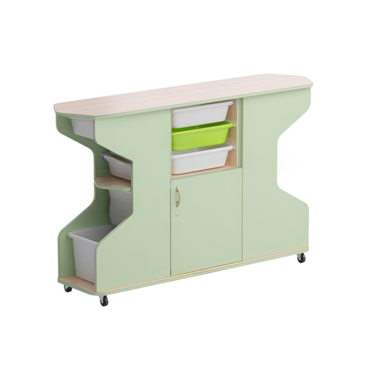 Стеллаж Робик 002 (бук/фисташковый) - «globural.ru» - Архангельск