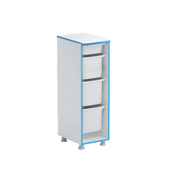 Стеллаж с лотками Робик 001 (белый) - «globural.ru» - Архангельск