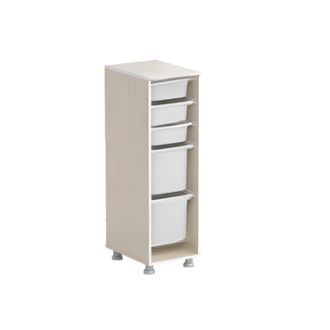 Стеллаж с лотками Робик 001 (дуб молочный) - «globural.ru» - Архангельск