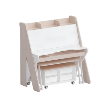 Набор мебели «Конструкторское бюро» (дуб молочный/белый) - «globural.ru» - Архангельск