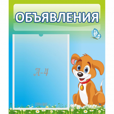 Стенд "Объявления" №17 - «globural.ru» - Архангельск