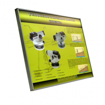 Учебный стенд электрифицированный "Устройство и принцип работы нивелира" - «globural.ru» - Архангельск
