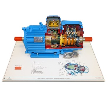 Стенд-планшет «асинхронный двигатель с фазным ротором» - «globural.ru» - Архангельск