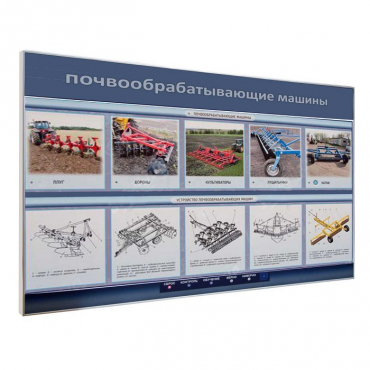 Электрифицированный светодинамический стенд «Почвообрабатывающие машины» - «globural.ru» - Архангельск